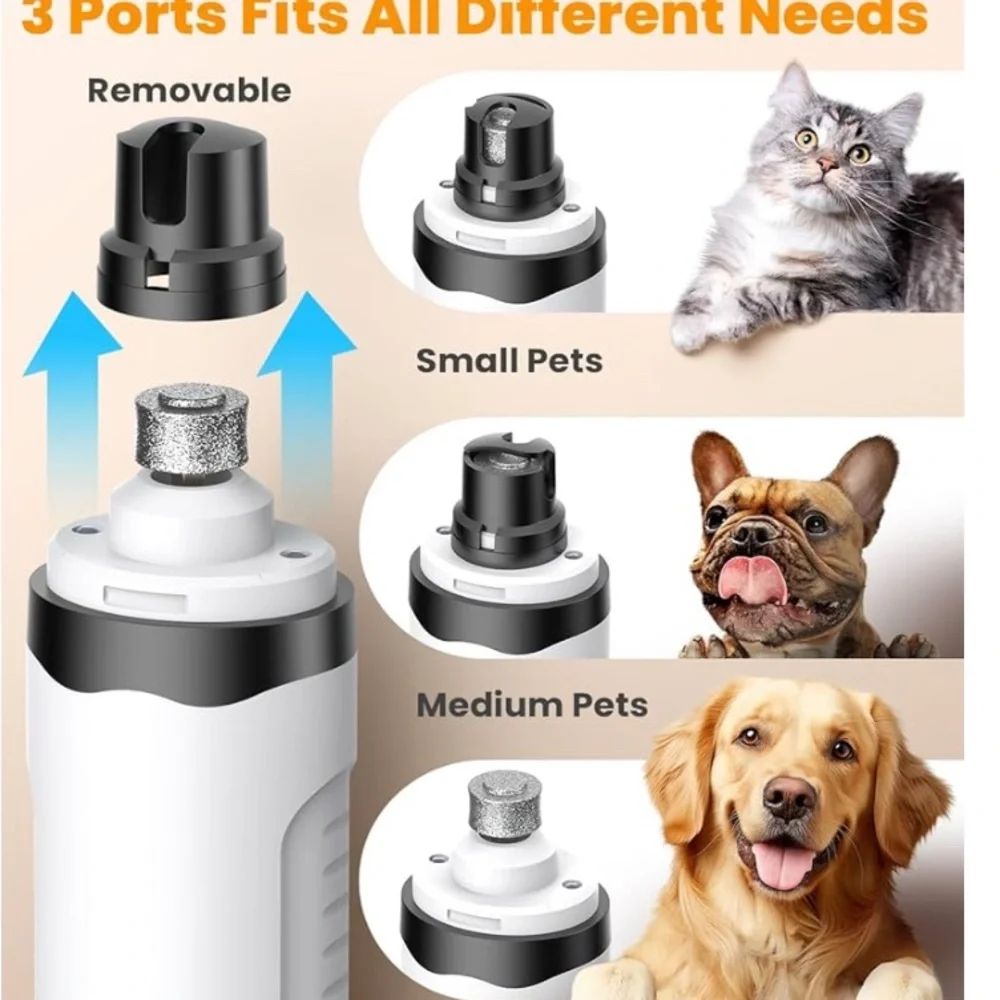 Oneisall Orange Pet Grinder and Trimmer